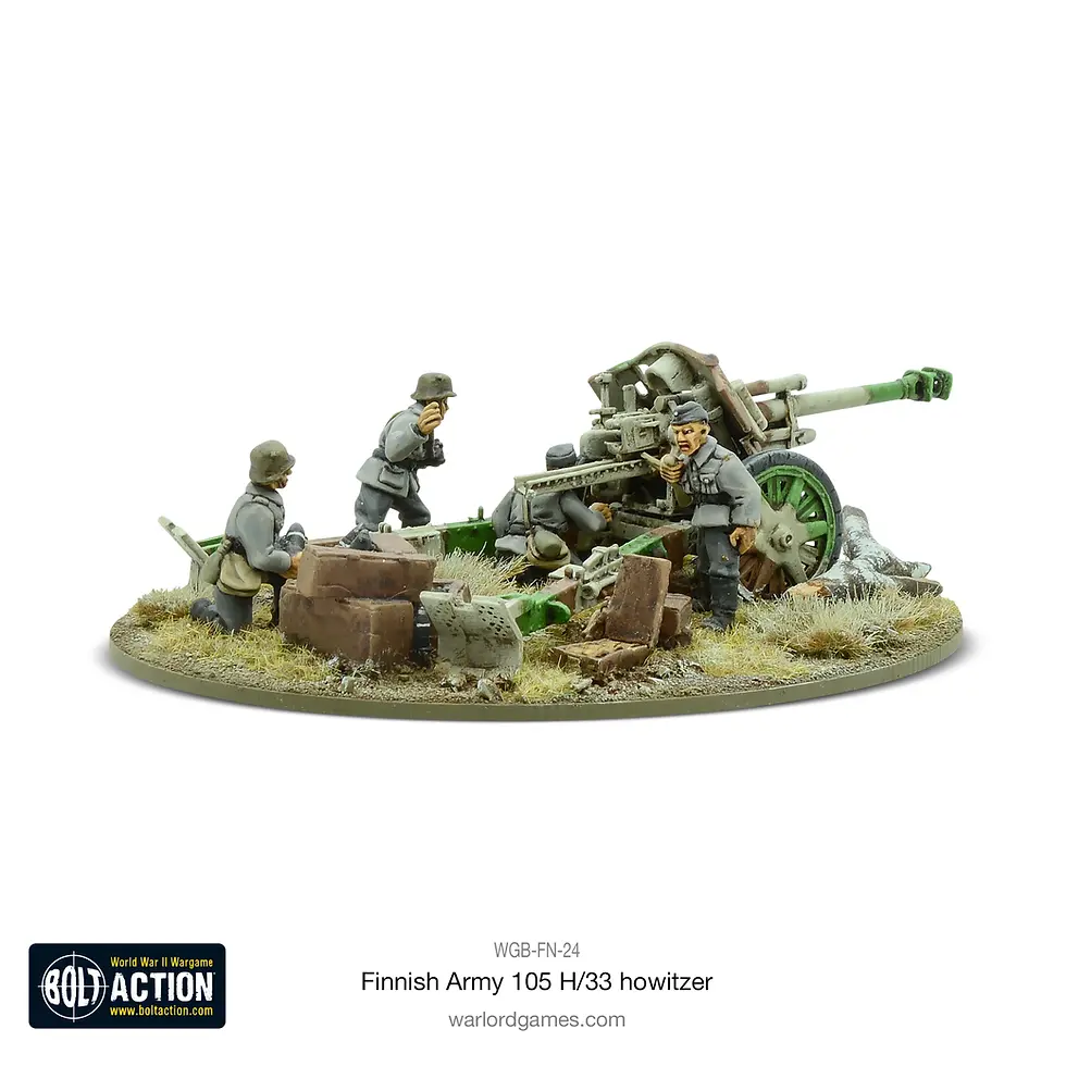 Miniaturbild: Finnish Army 105 H/33 howitzer