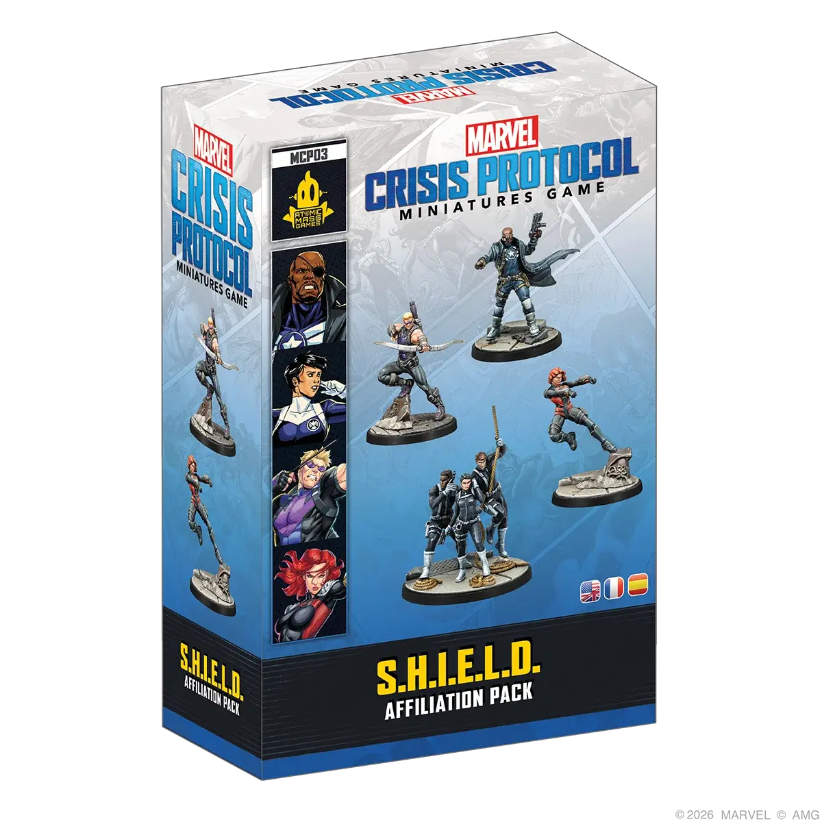 Marvel Crisis Protocol - Shield Affiliation Pack
