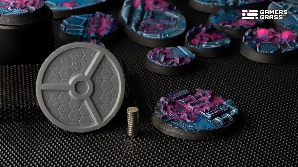 Miniaturbild: Alien Infestation Bases, Round 40mm (x5)