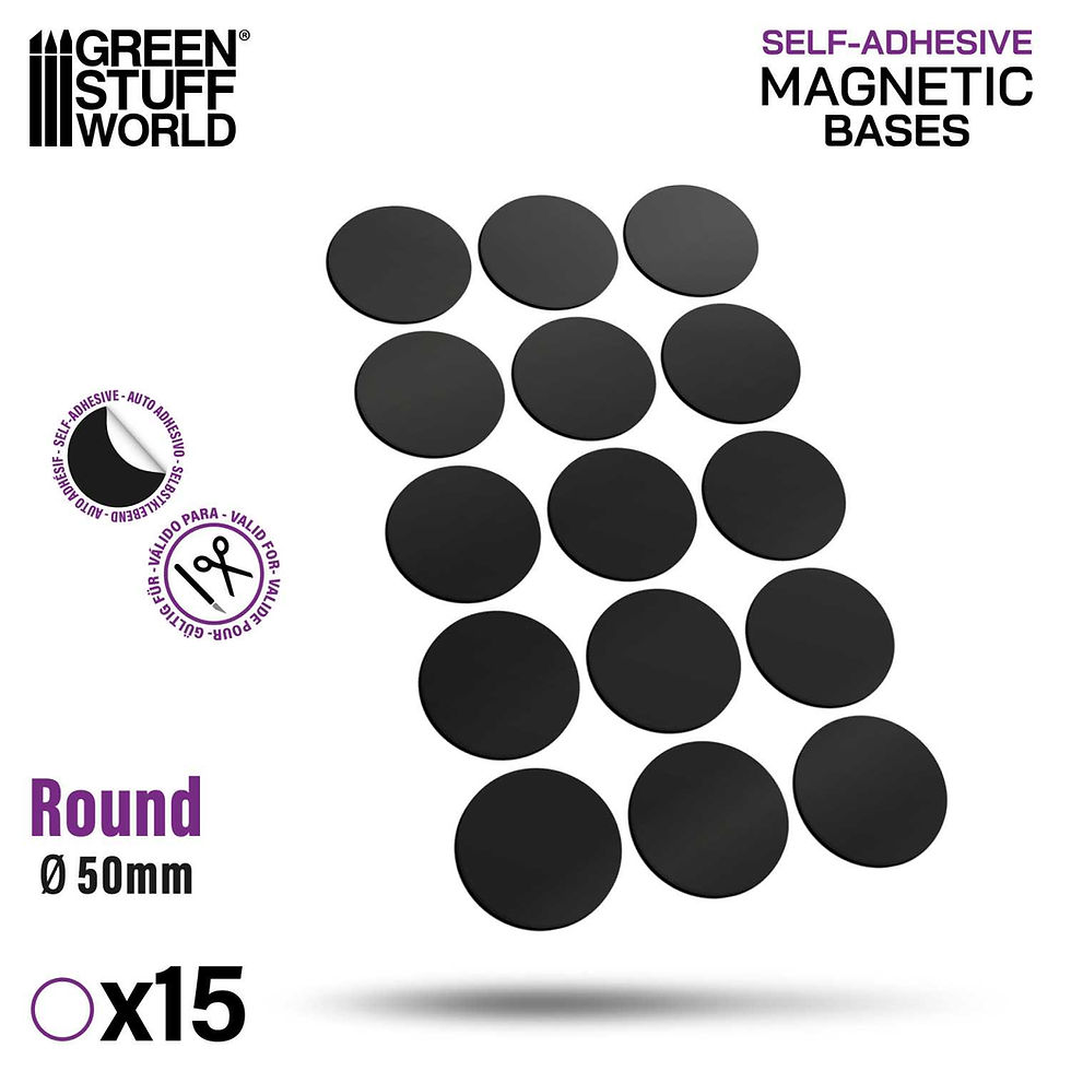 Miniaturbild: Magnetic Precut Sizes - Adhesive round