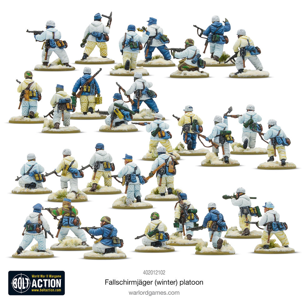 Miniaturbild: Fallschirmjäger platoon (winter)
