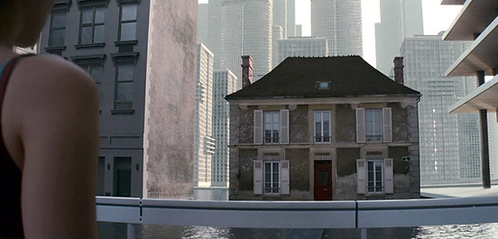 Cena do filme A origem/ Inception do Christopher Nolan