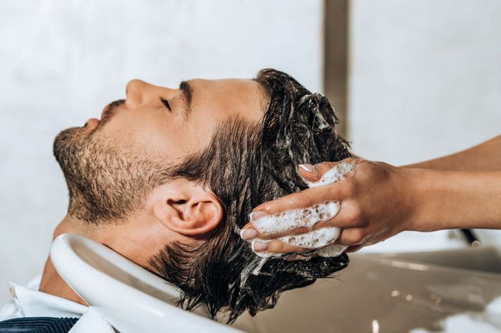 Scalp treatment and shampoo at Vitality Vibe Spa - 60 minute head spa for healthy scalp and stress relief