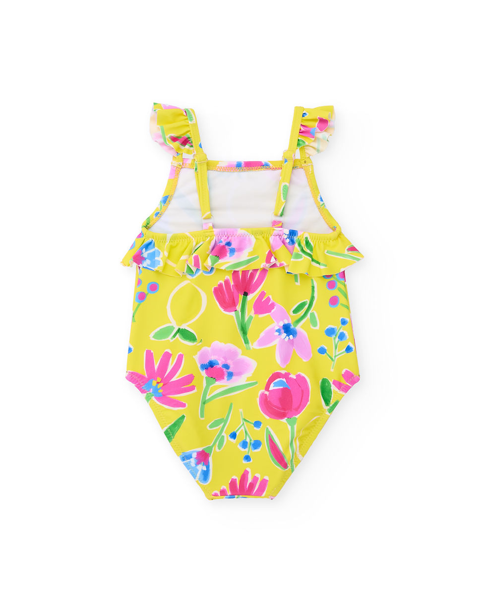 Μικρογραφία: Yellow Floral - Μαγιό