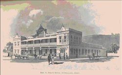 1 1905 An artists impression of Hotel Australasia 1905 ISN Co Illustrated Handbook EKWM collection