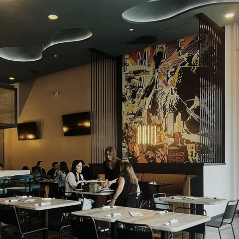 Ember and Ale DM (in restaurant)