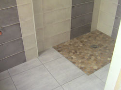 Pose de carrelage par le carreleur d