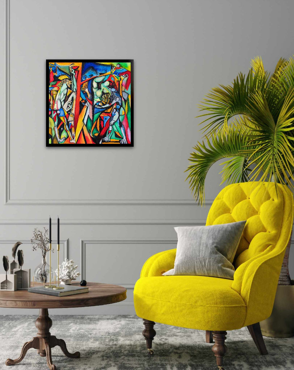 Thumbnail: Picasso meets Michelangelo: The creation of Eve