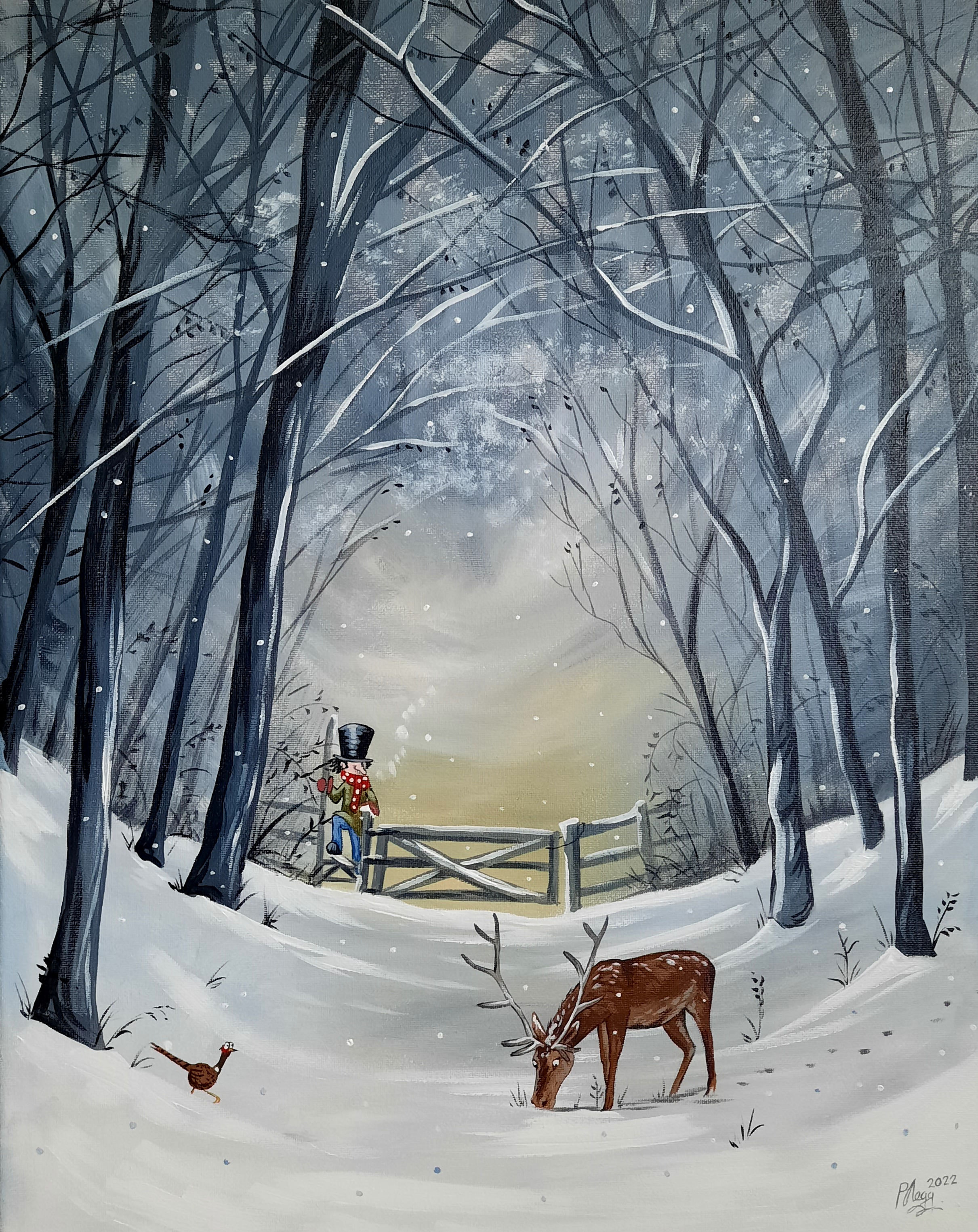 Winter wanderings Fine Art Print