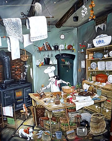 The Chef print from the Jack of all trades collection.