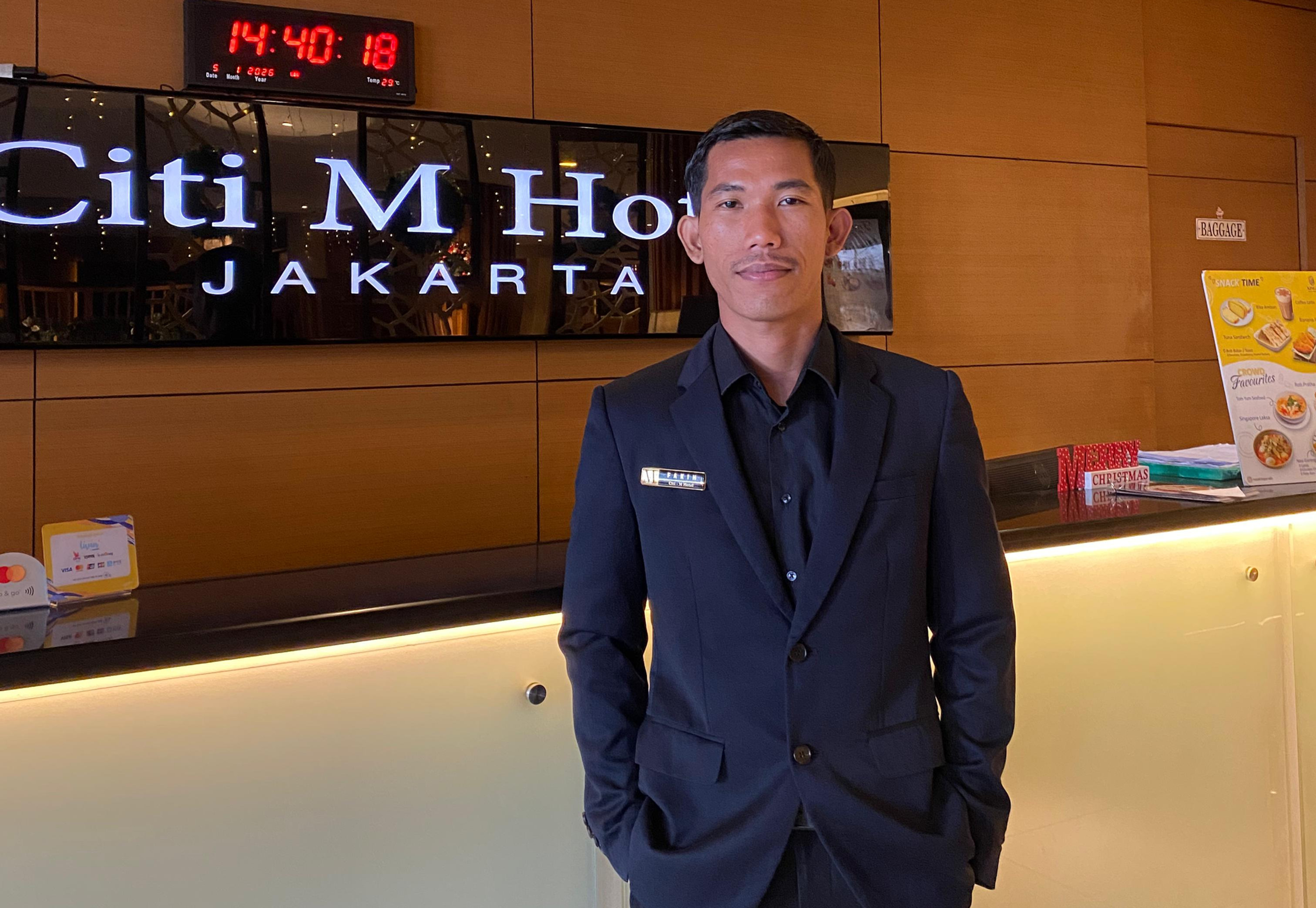 Muhammad Fakih, Hotel Guest Service Staff at Citi M Hotel