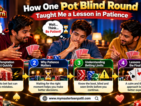 How One Pot Blind Round Taught Me a Lesson in Patience
