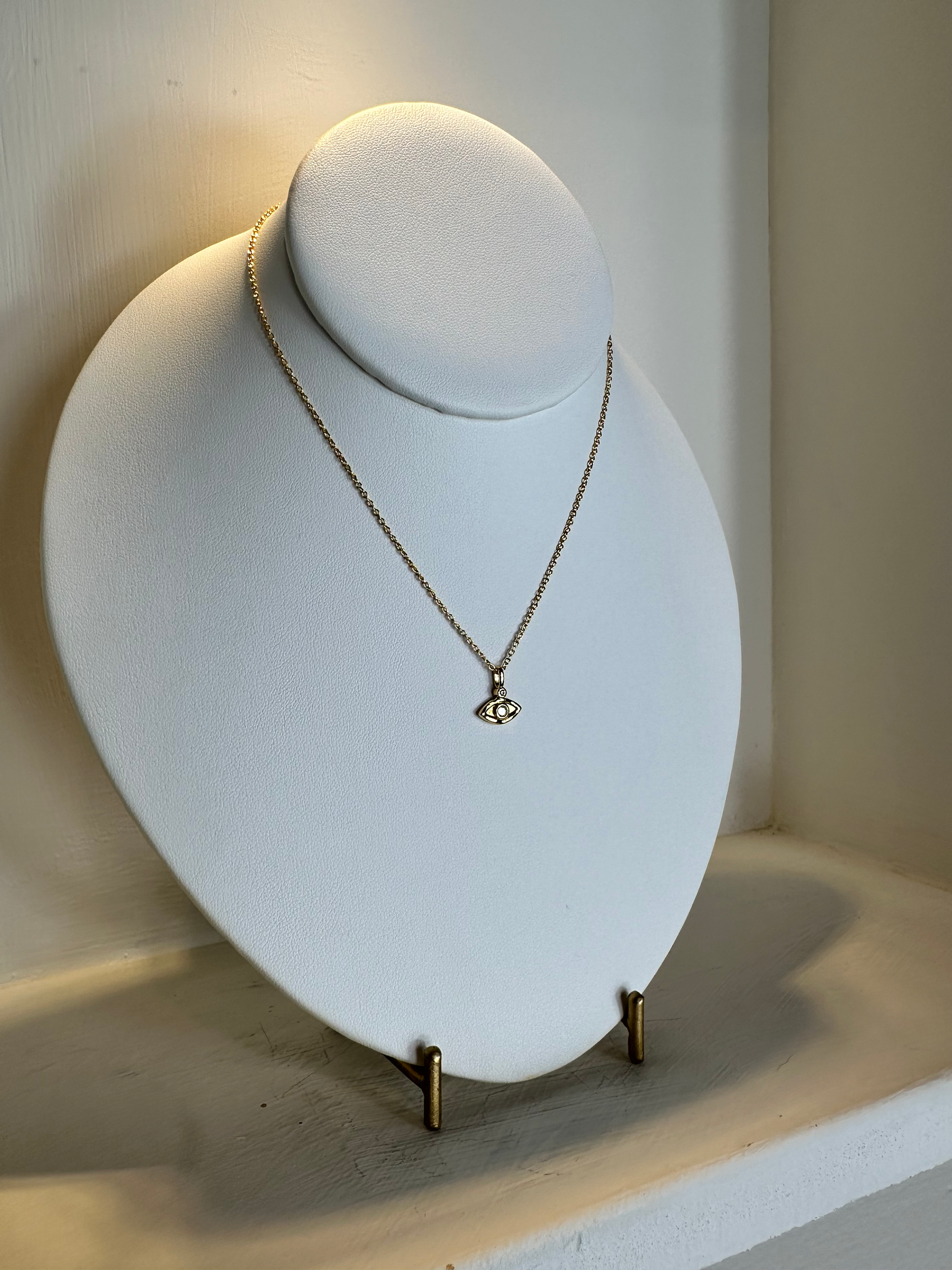 Evil Eye Minimalist Necklace