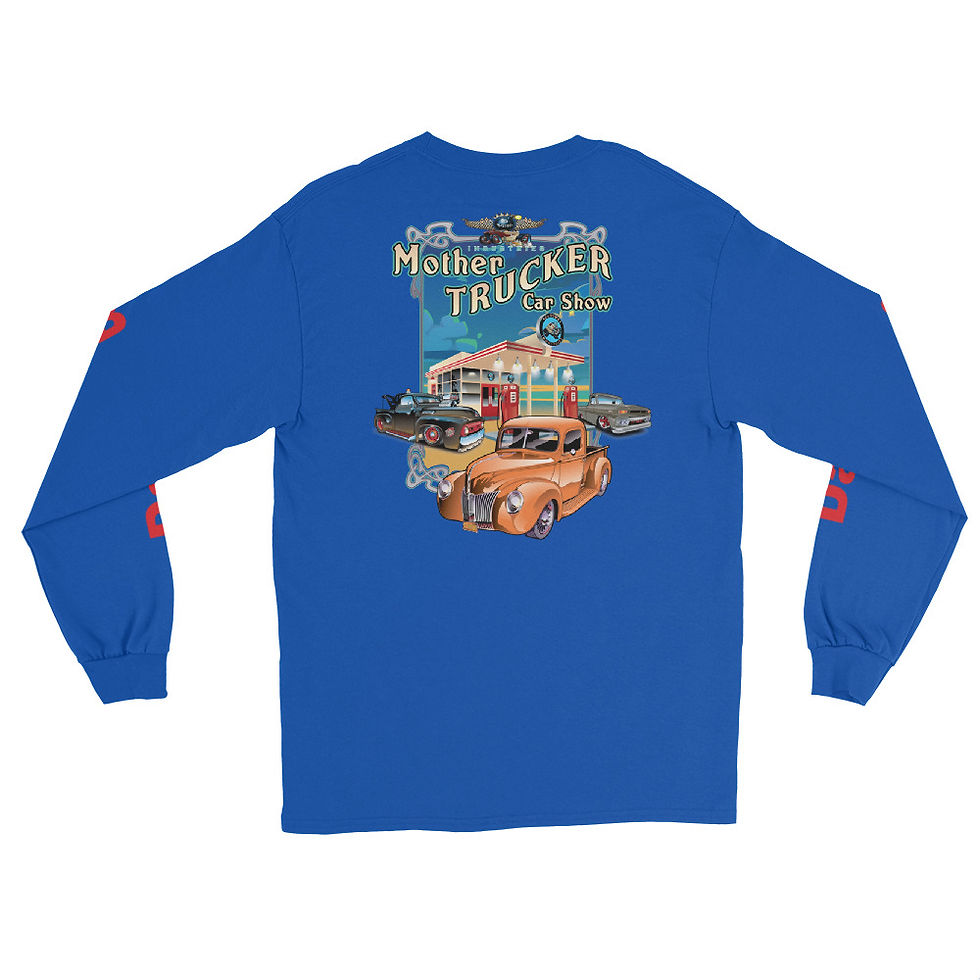 Thumbnail: Mother Trucker  Men’s Long Sleeve Shirt