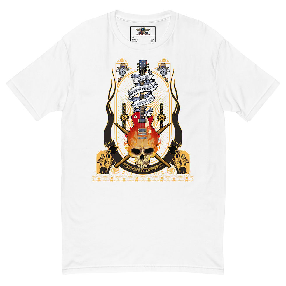 Thumbnail: Skull Guitar Short Sleeve T-shirt