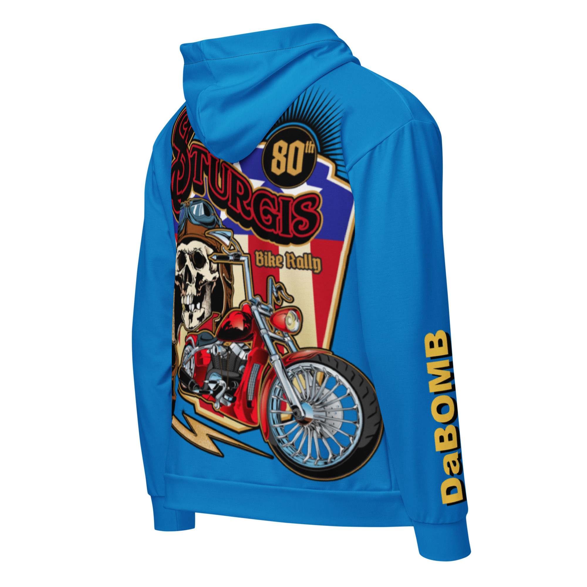 Sturgis Skull Unisex Zip Hoodie