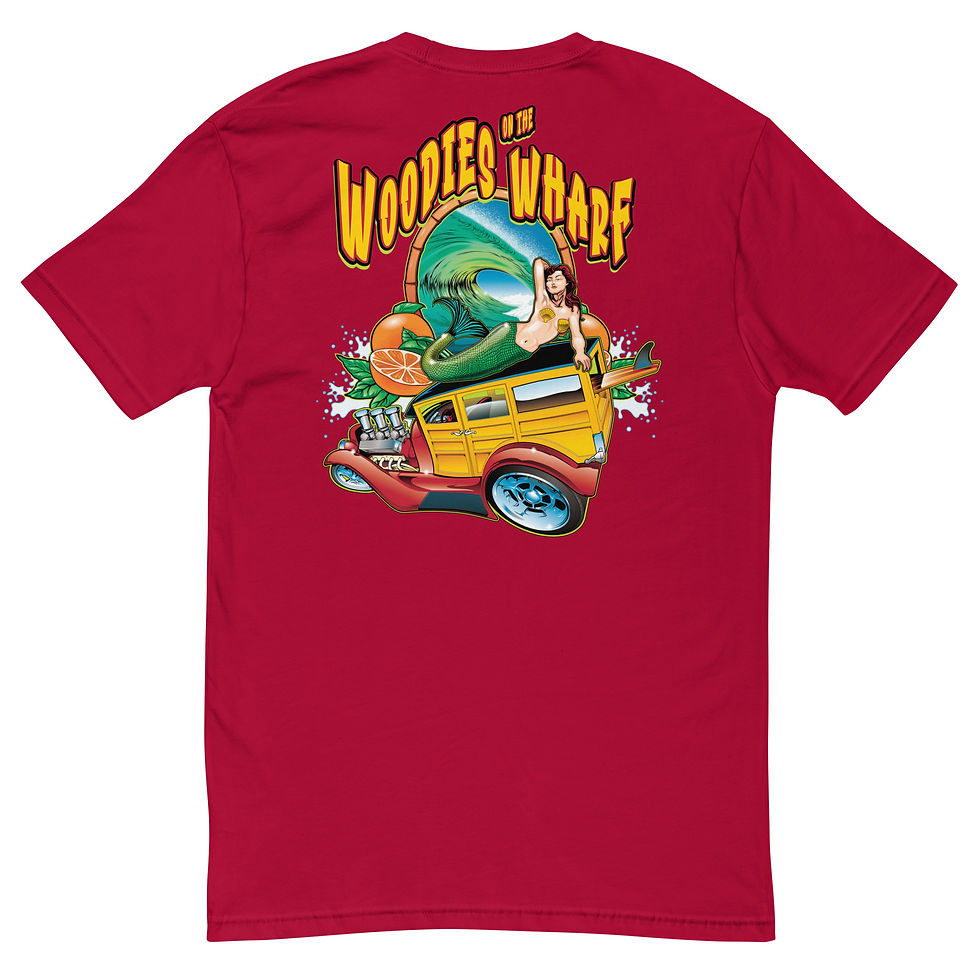 Thumbnail: Woodies on the Wharf Short Sleeve T-shirt