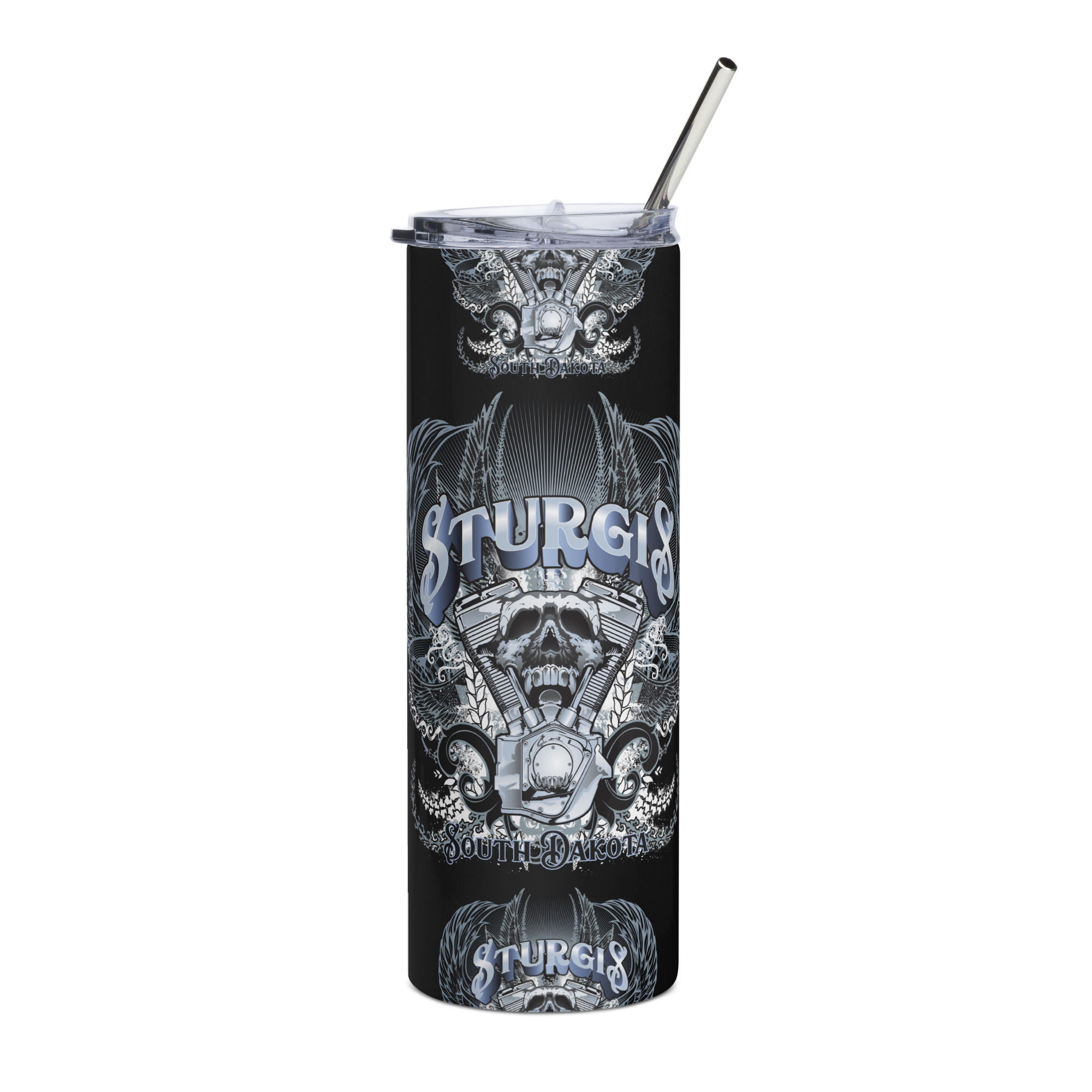 Sturgis Skull Tumbler