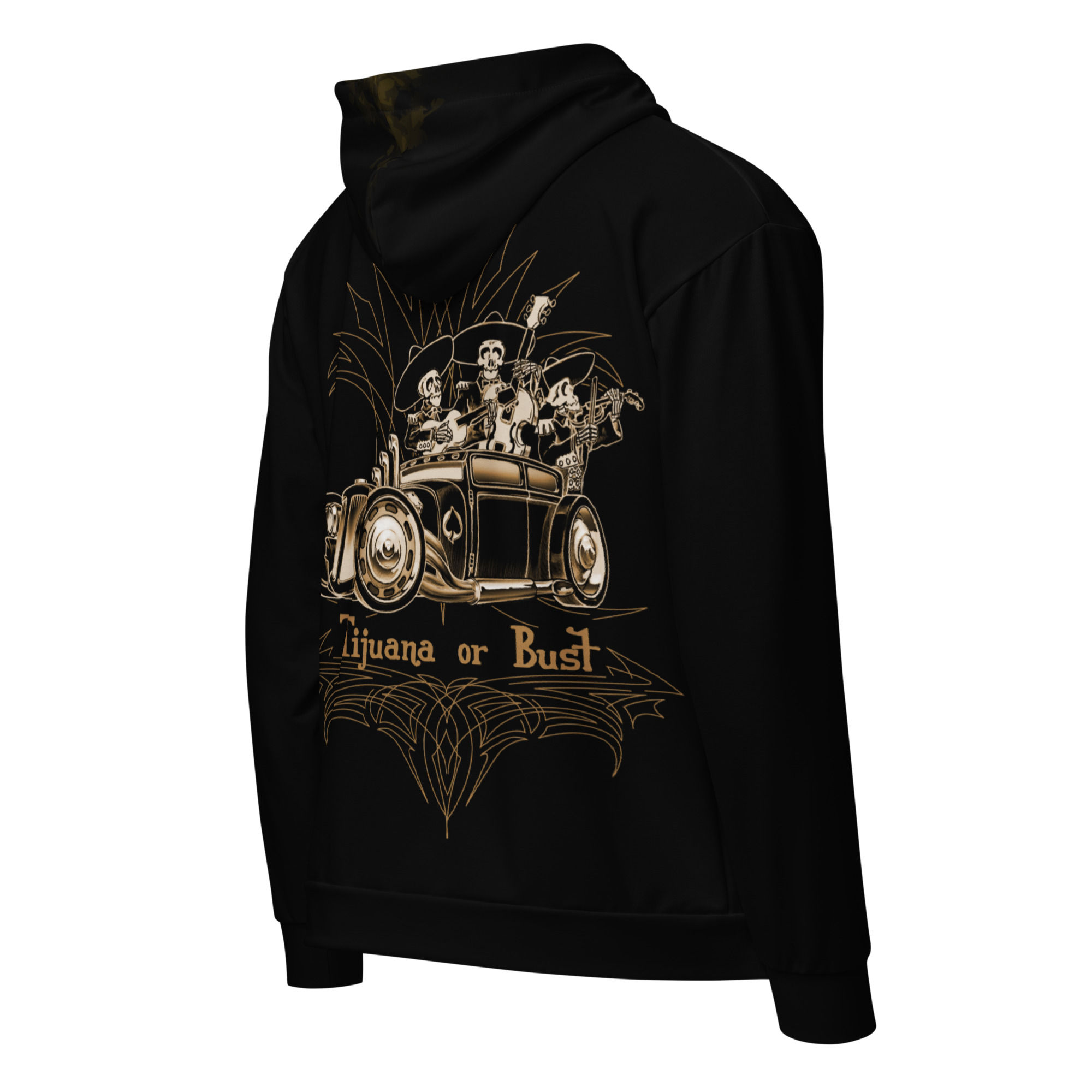 TJ or Bust Unisex Zip Hoodie
