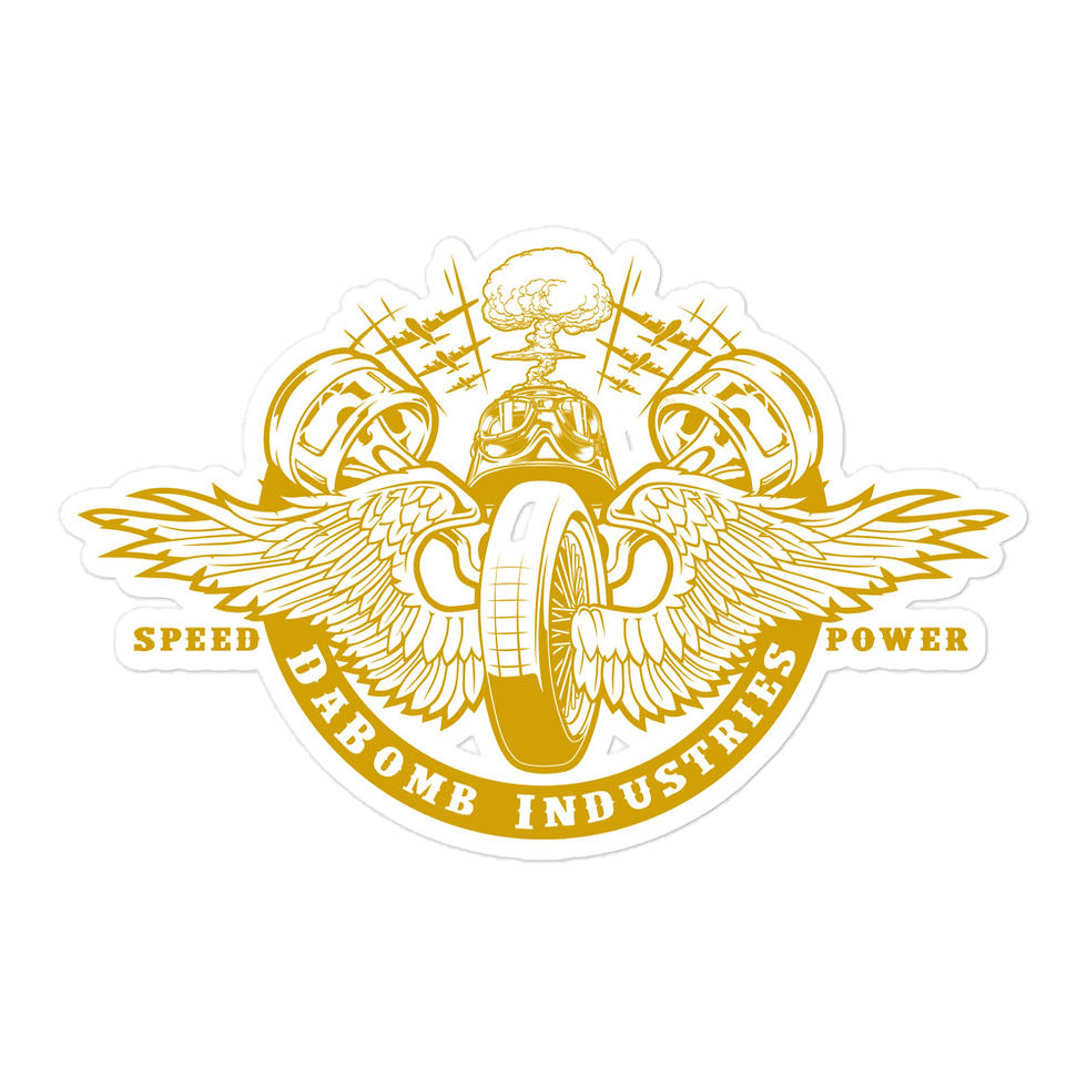 Thumbnail: Winged Wheel Bubble-free stickers