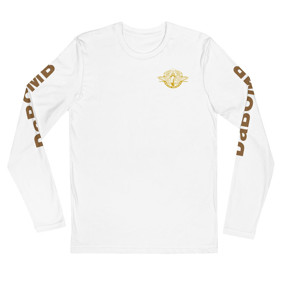 Thumbnail: The Road Biker Long Sleeve Fitted Crew