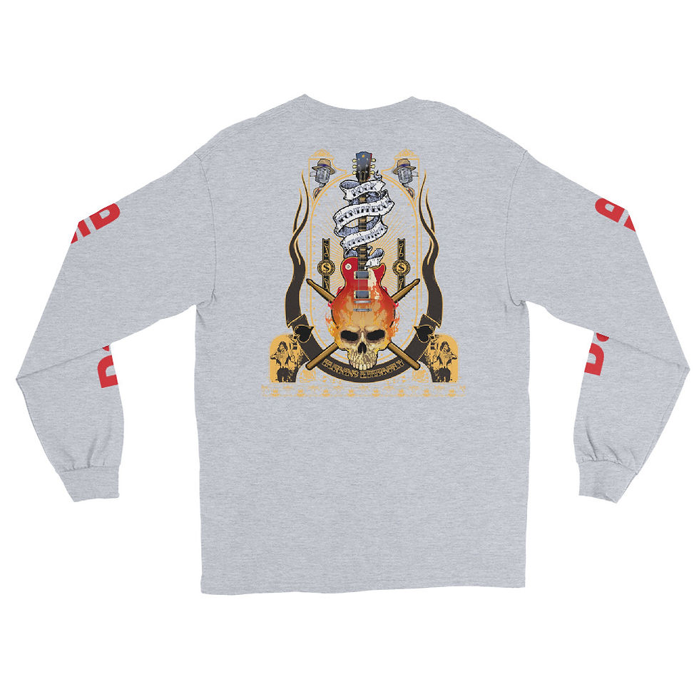 Thumbnail: Skull Guitar Long Shirt