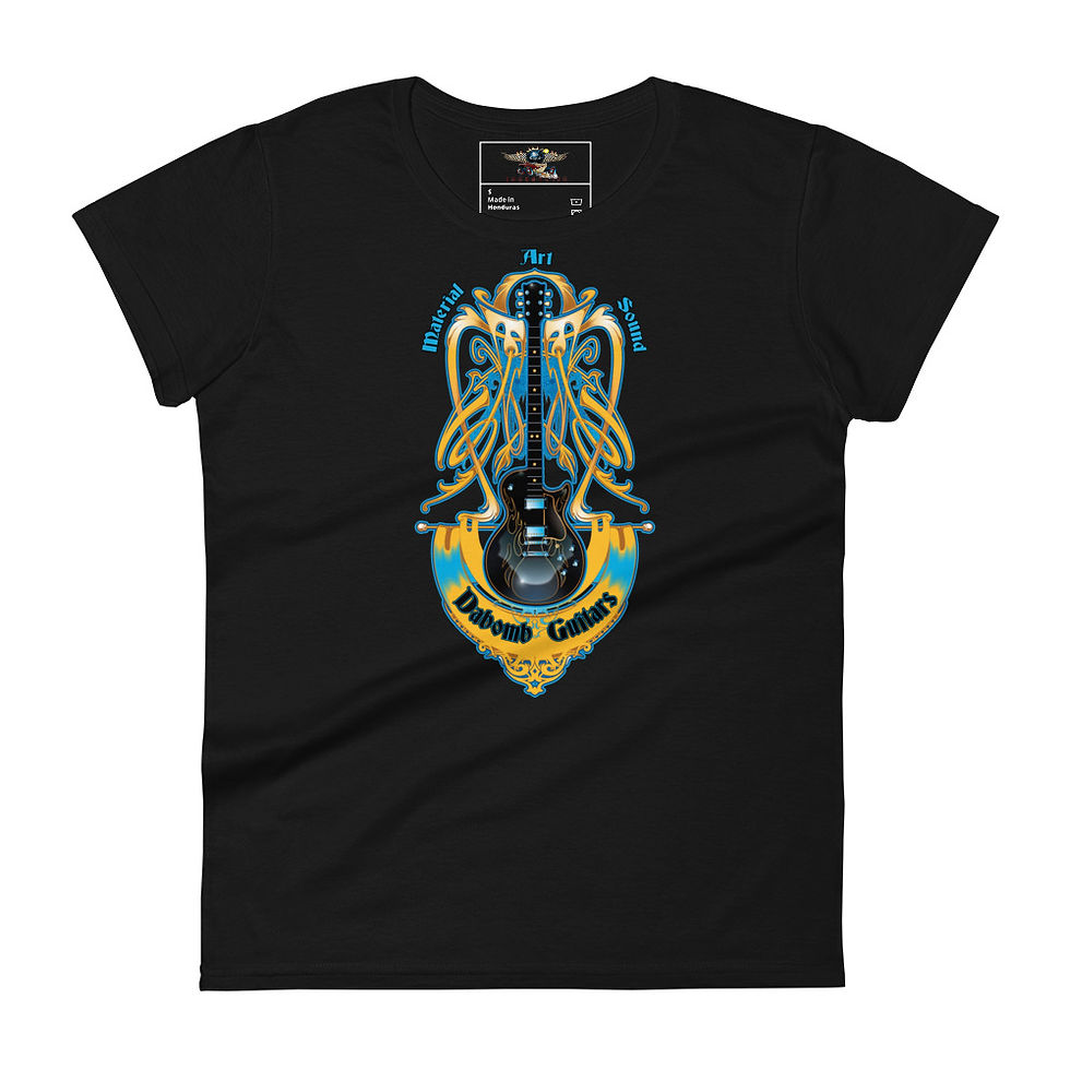 Thumbnail: Blue Guitar Women's short sleeve t-shirt