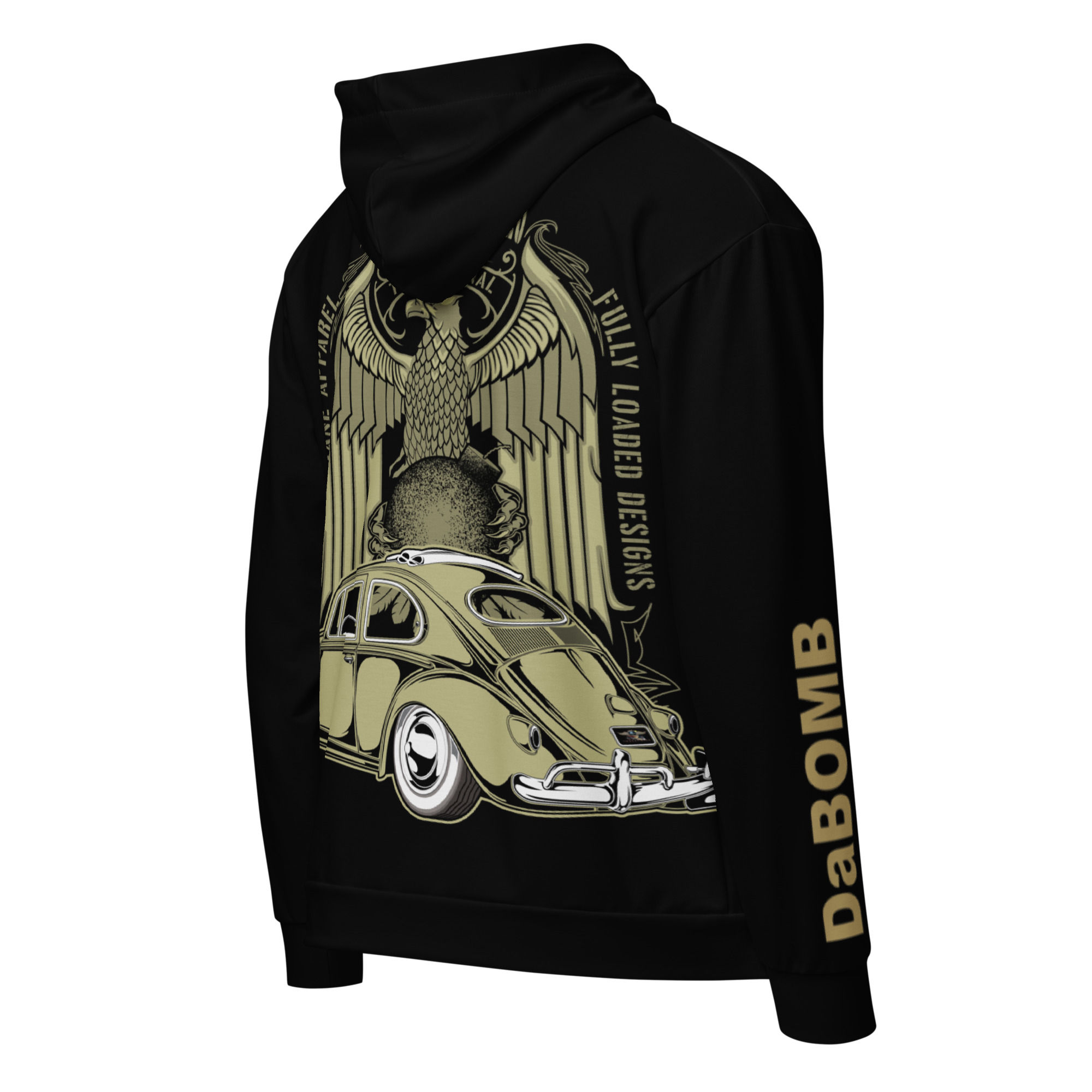 Eagle Bug Unisex Zip Hoodie