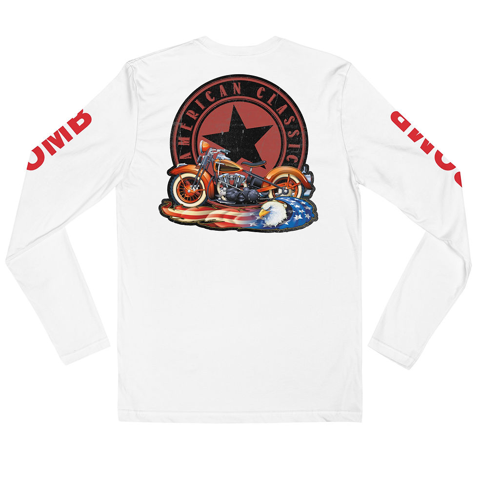Thumbnail: American Classic Bike Long Sleeve Fitted Crew
