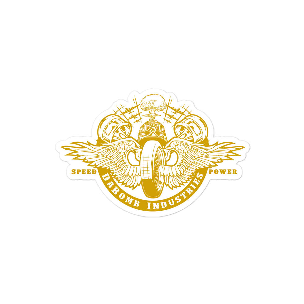 Thumbnail: Winged Wheel Bubble-free stickers