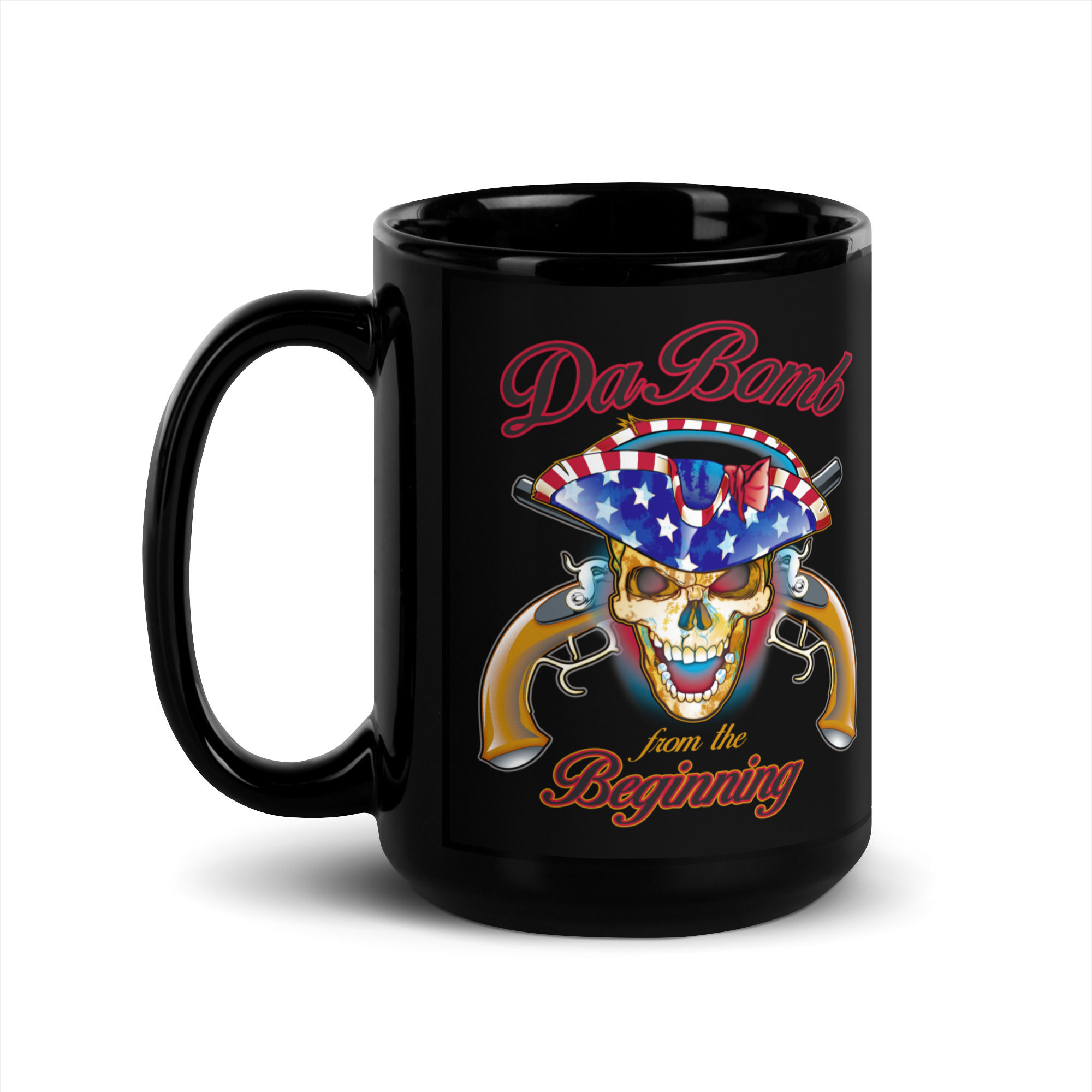 Defiant Black Glossy Mug