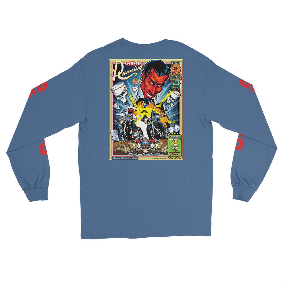 Thumbnail: Hot Rod Mag Running With long Sleeve Shirt
