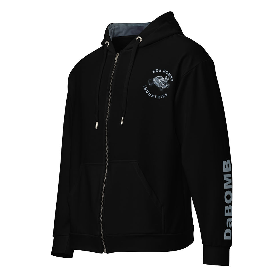 Thumbnail: Classic Metal Unisex Zip Hoodie