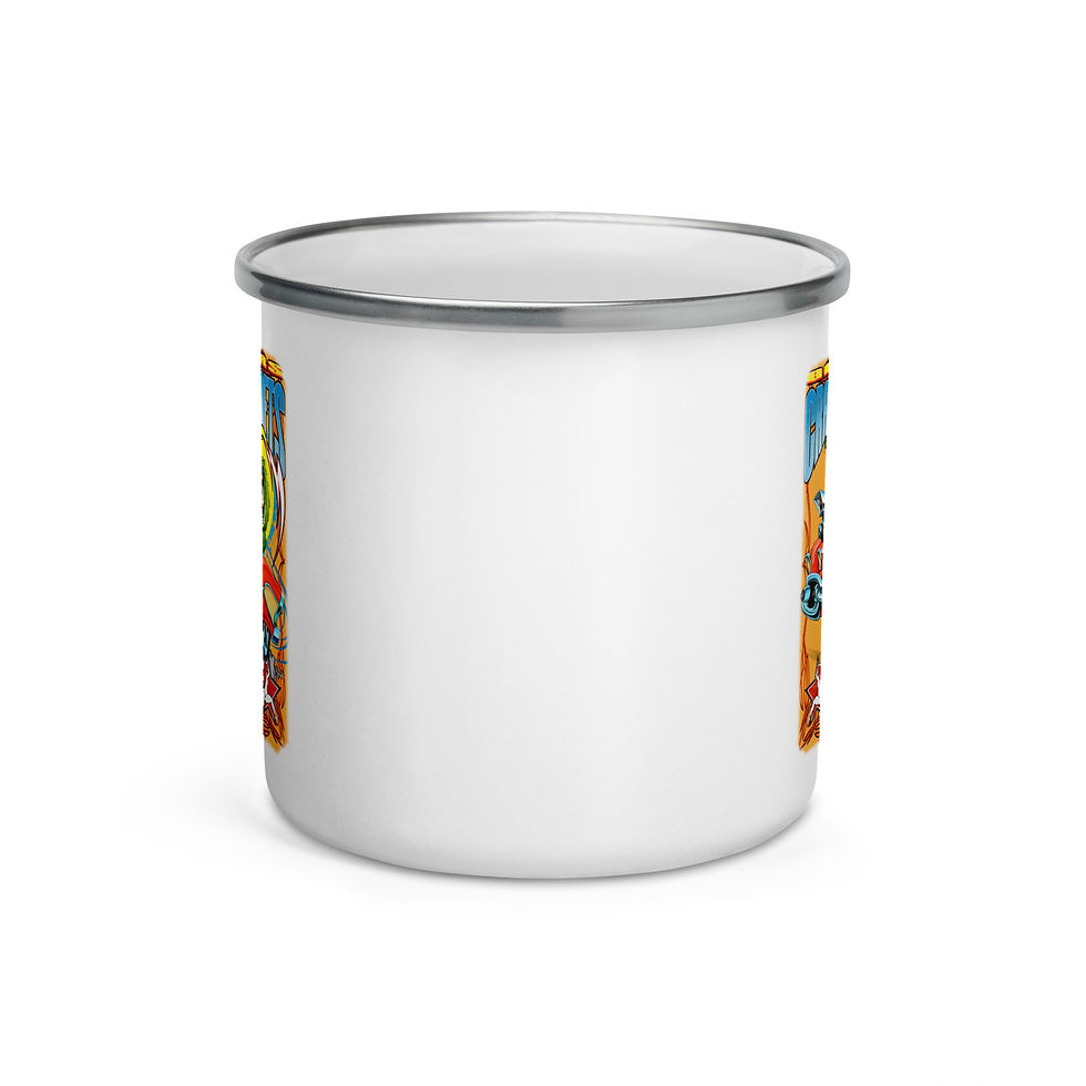 Thumbnail: Gator Crank Shafts Enamel Mug