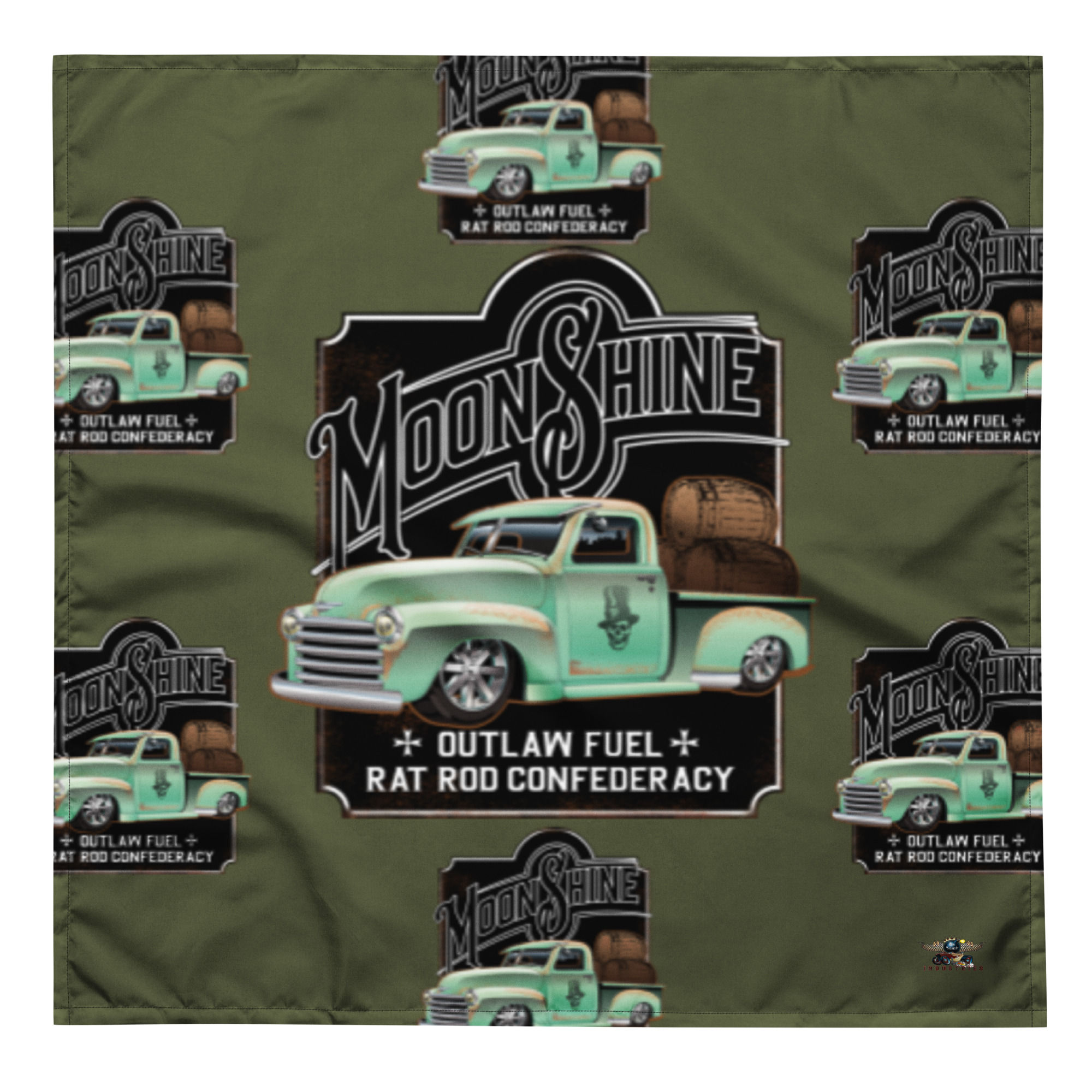 Moon Shine All-over print bandana