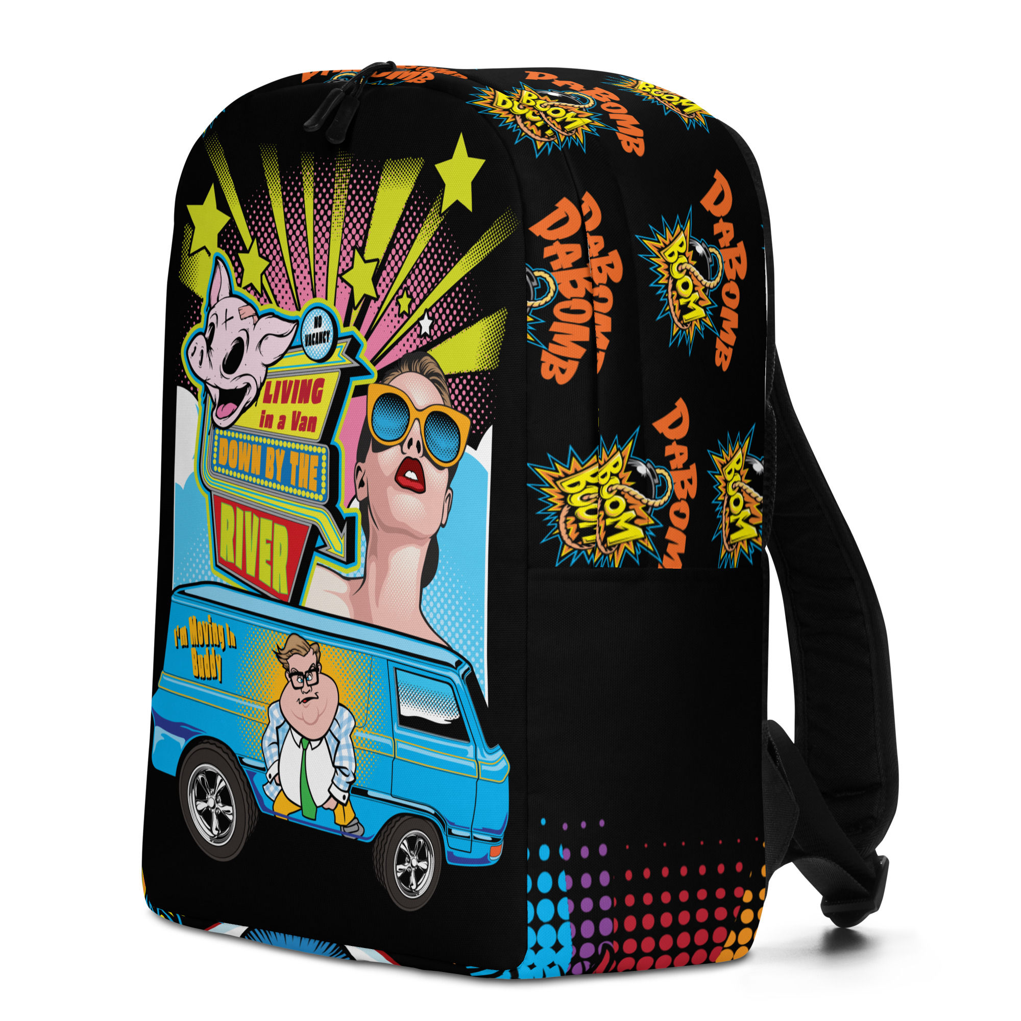 Down by the river Back Pack Bag