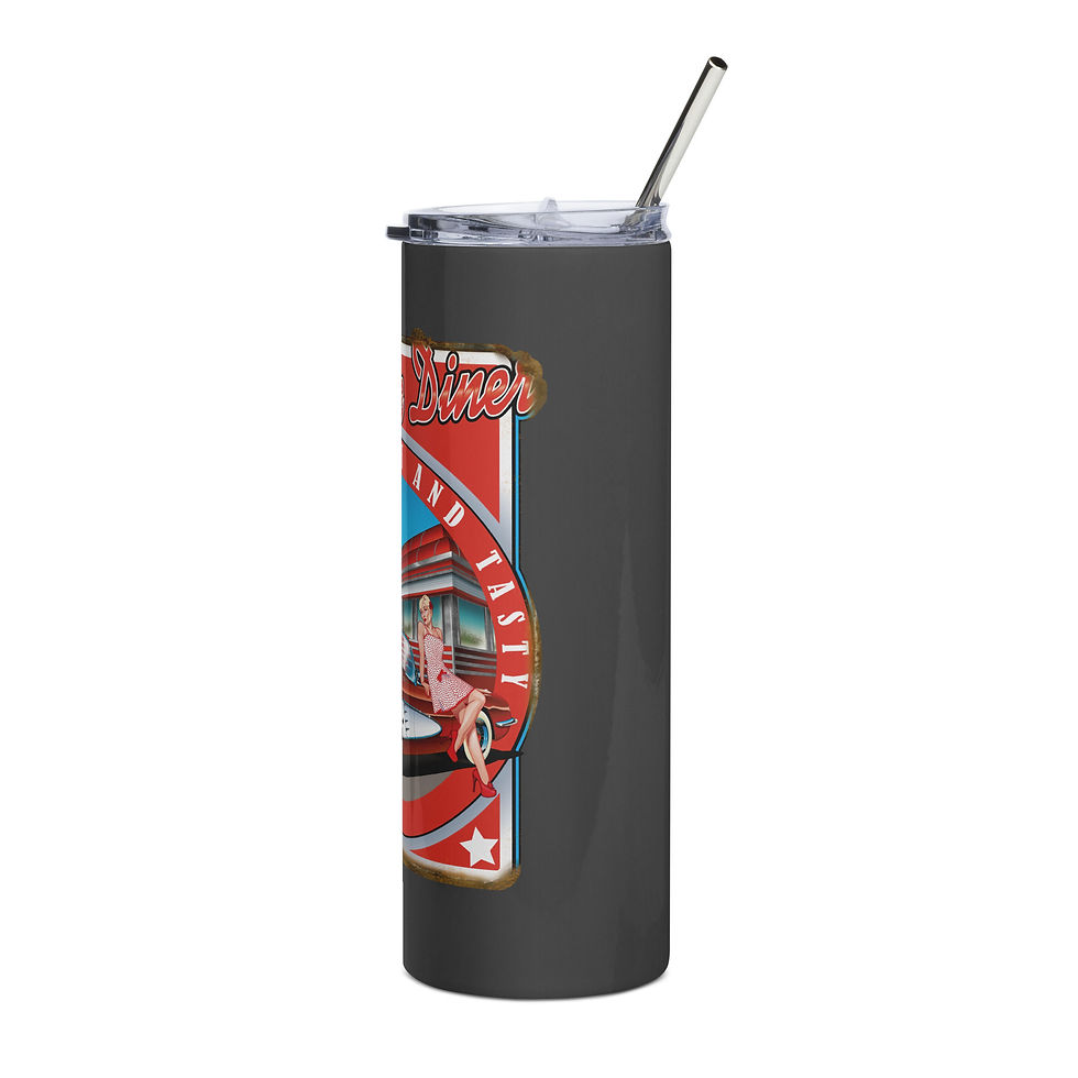 Thumbnail: Red Vette Diner tumbler