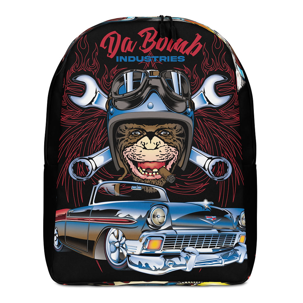 Thumbnail: Hot Rod Monkey Minimalist Backpack