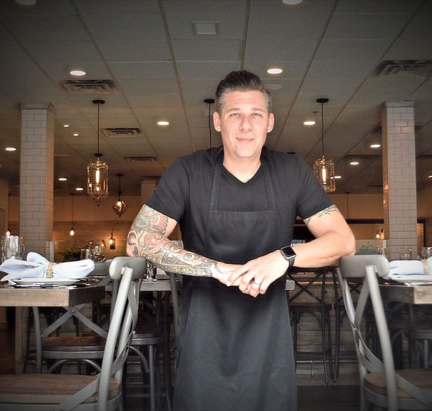 Owner & Executive Chef Christian Graciano at Salt Seafood & Oyster Bar