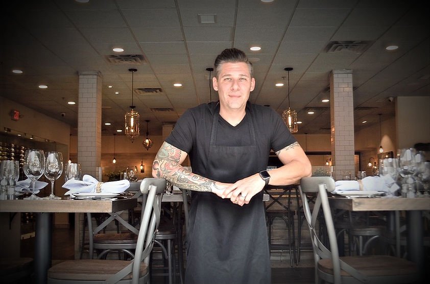 Owner & Executive Chef Christian Graciano at Salt Seafood & Oyster Bar