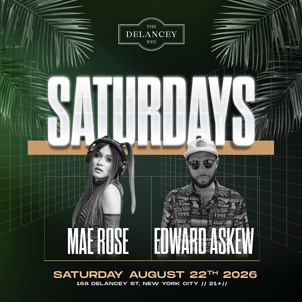Saturday Nights @ The Delancey Nightclub