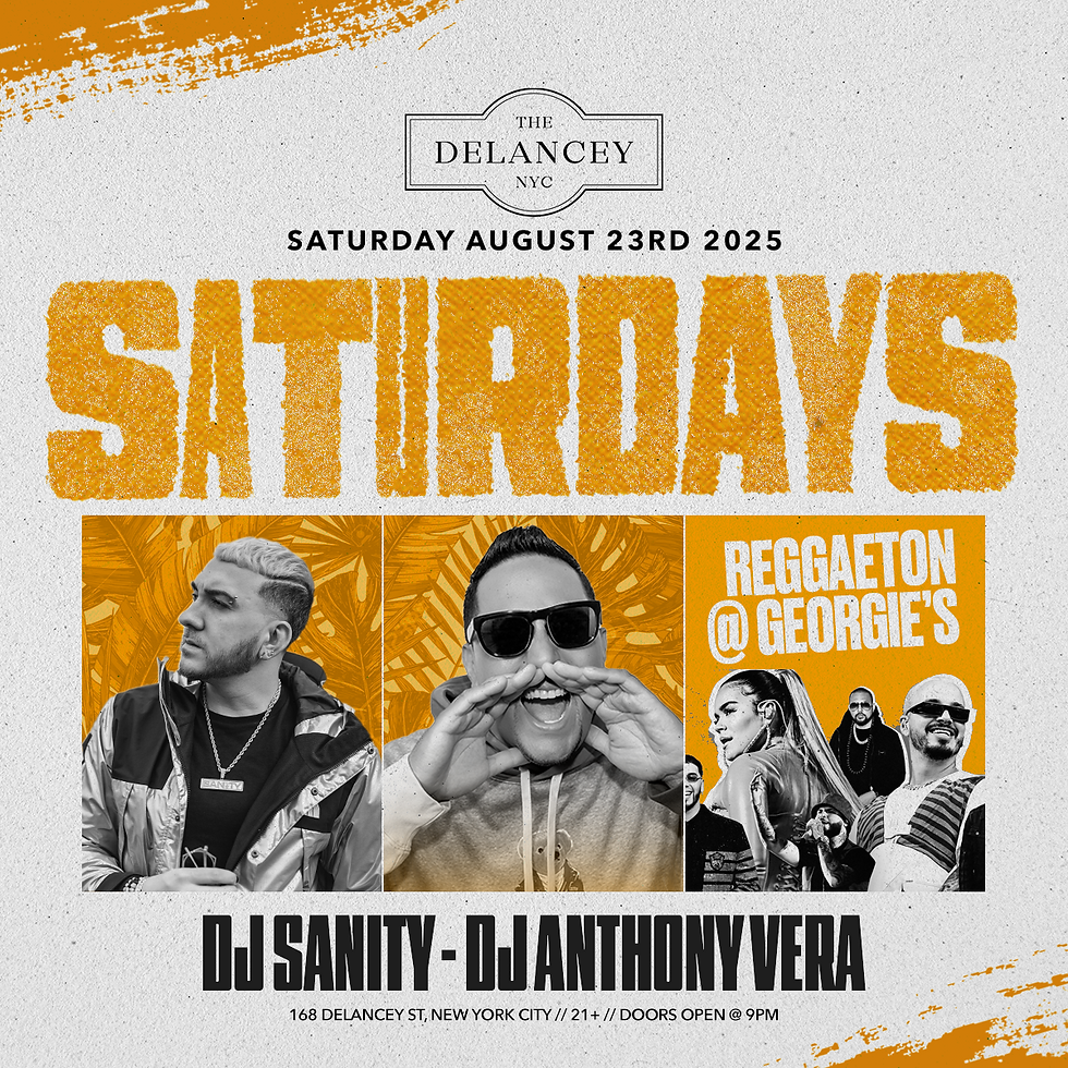 Saturday Nights @ The Delancey Nightclub