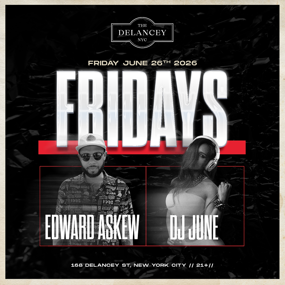 Friday Nights @ The Delancey Nightclub