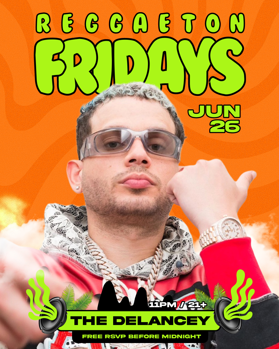 Reggaeton Fridays @ The Delancey's Lower Level