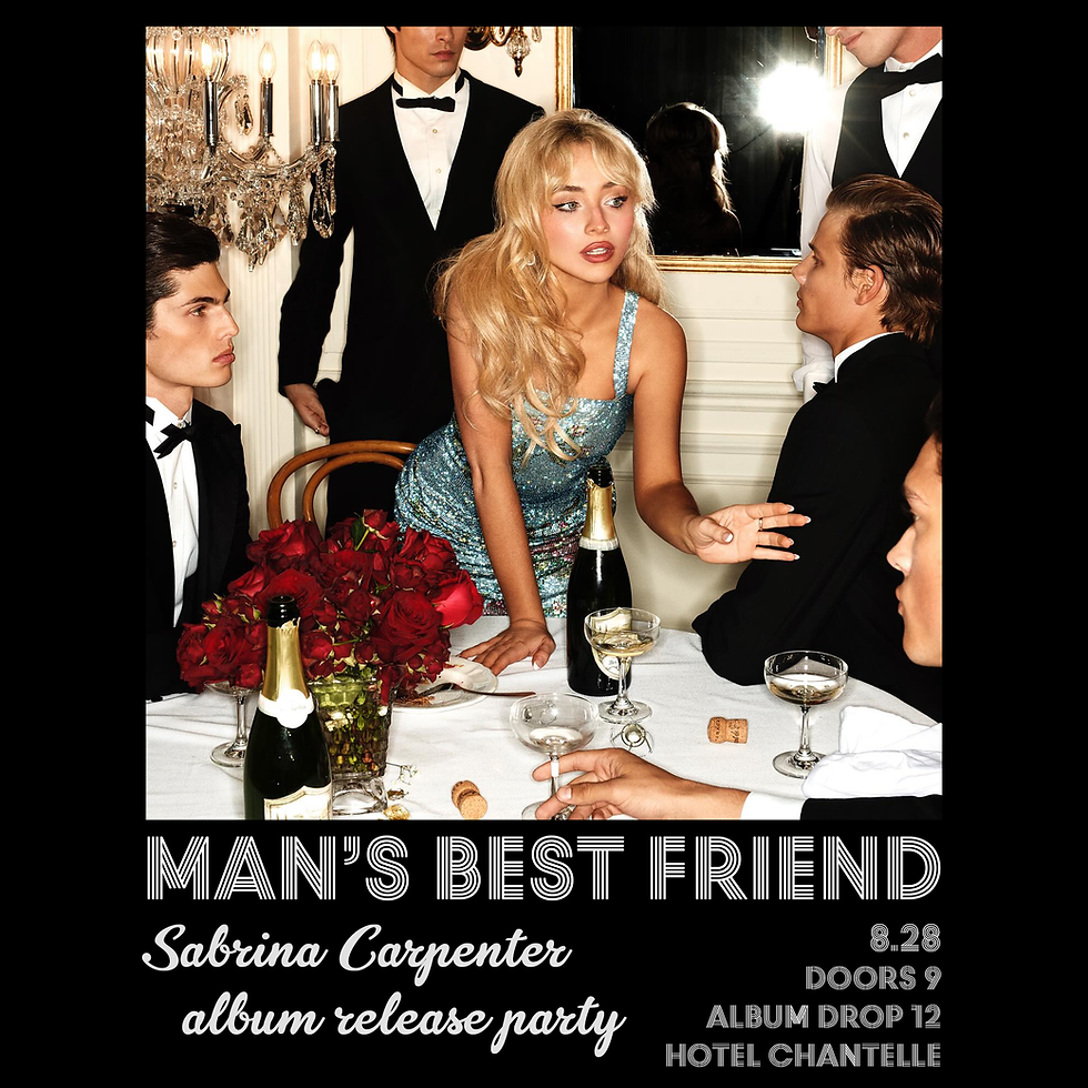 Man's Best Friend: Sabrina Carpenter album release party