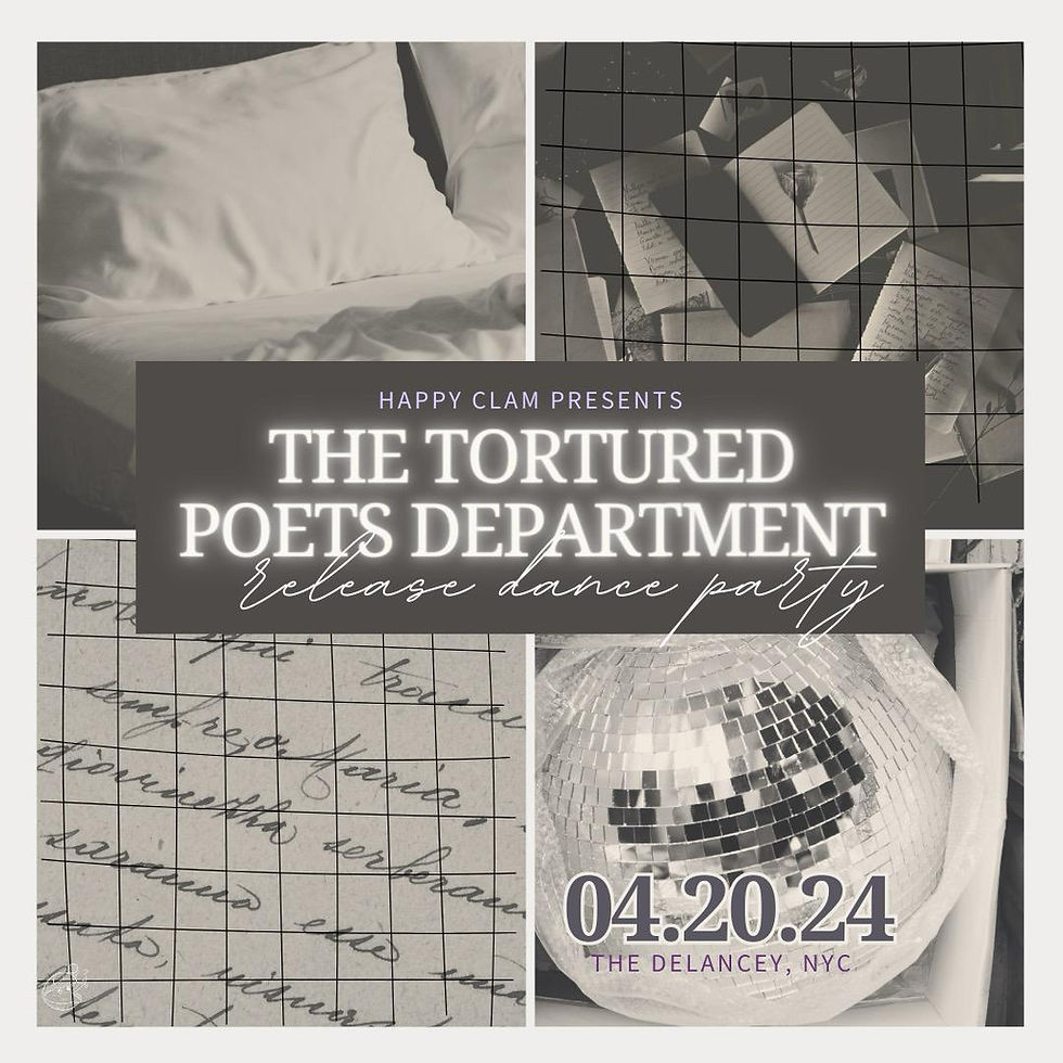 Happy Clam: The Tortured Poets Department