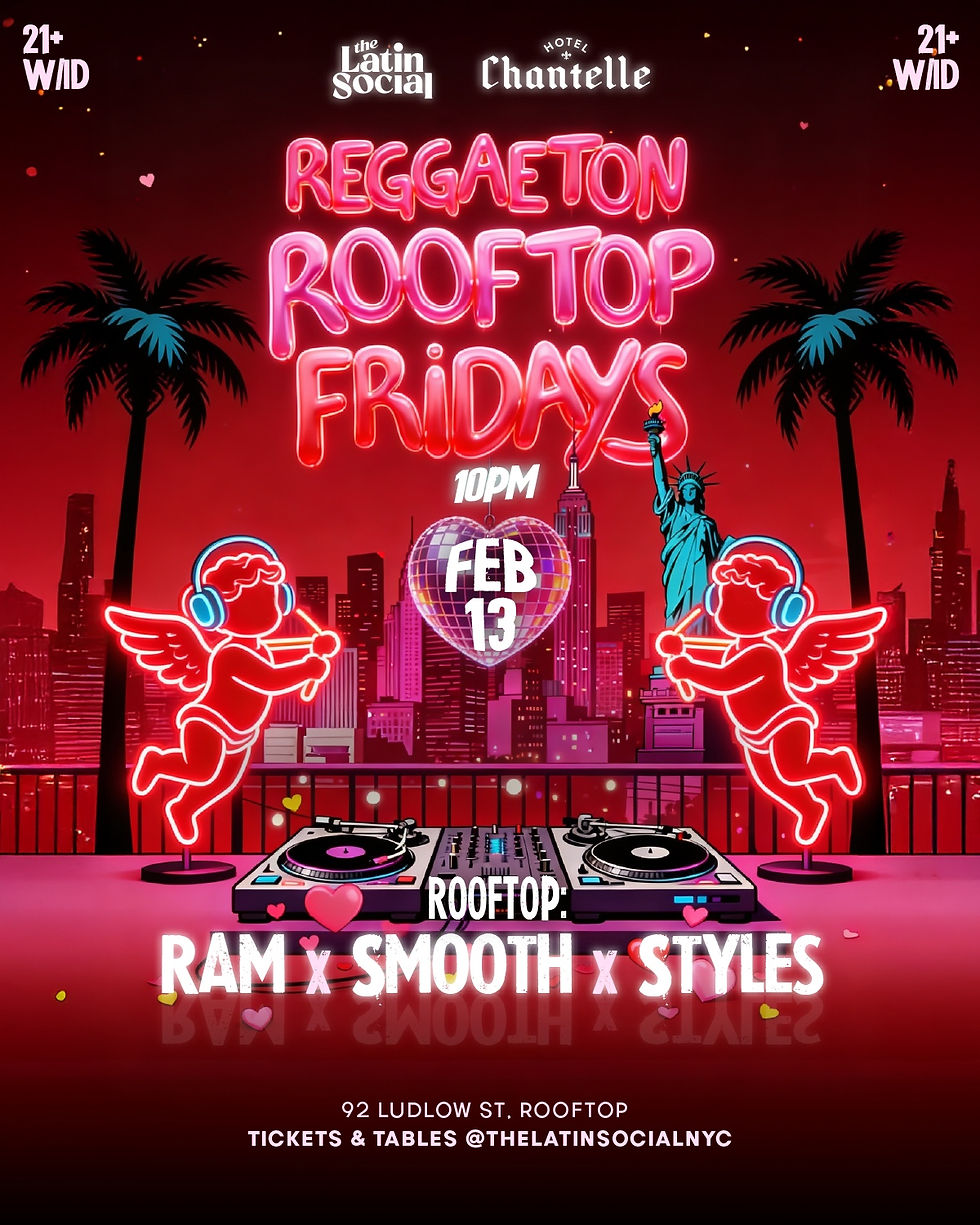 Reggaeton Rooftop Fridays