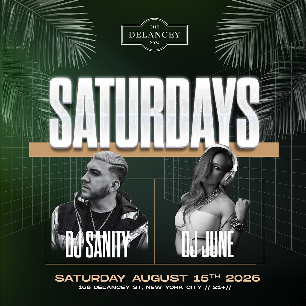 Saturday Nights @ The Delancey Nightclub