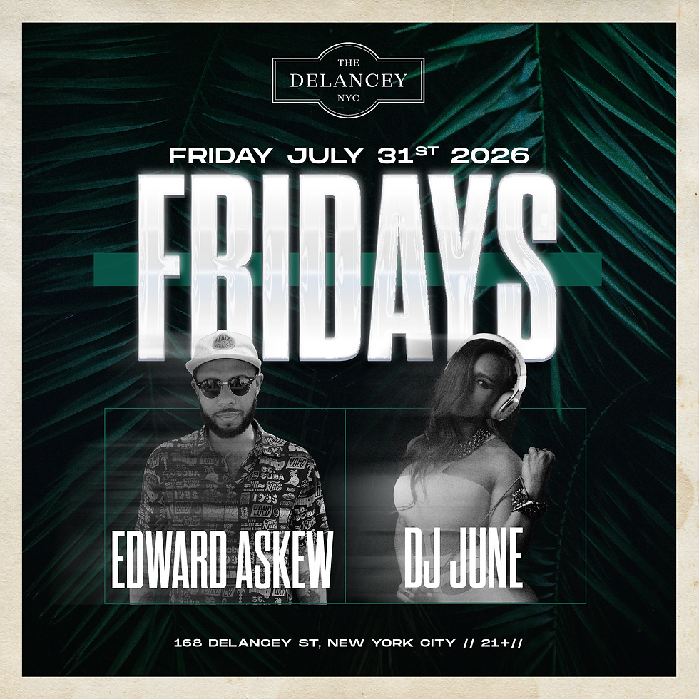 Friday Nights @ The Delancey Nightclub