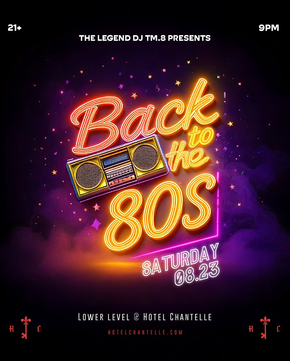 Back to the 80s Edition